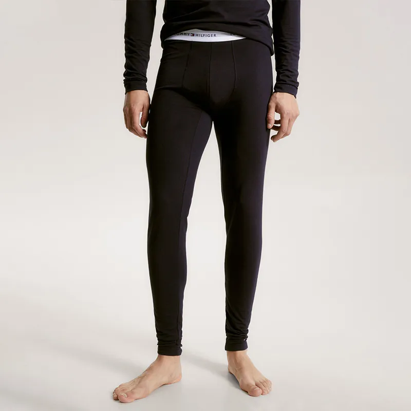 Tommy Hilfiger Thermal Pants Men's Navy Blue-2