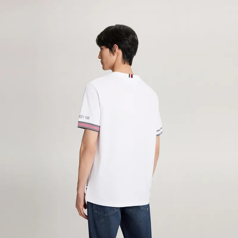 Tommy Hilfiger Logo-embroidered T-shirt-13