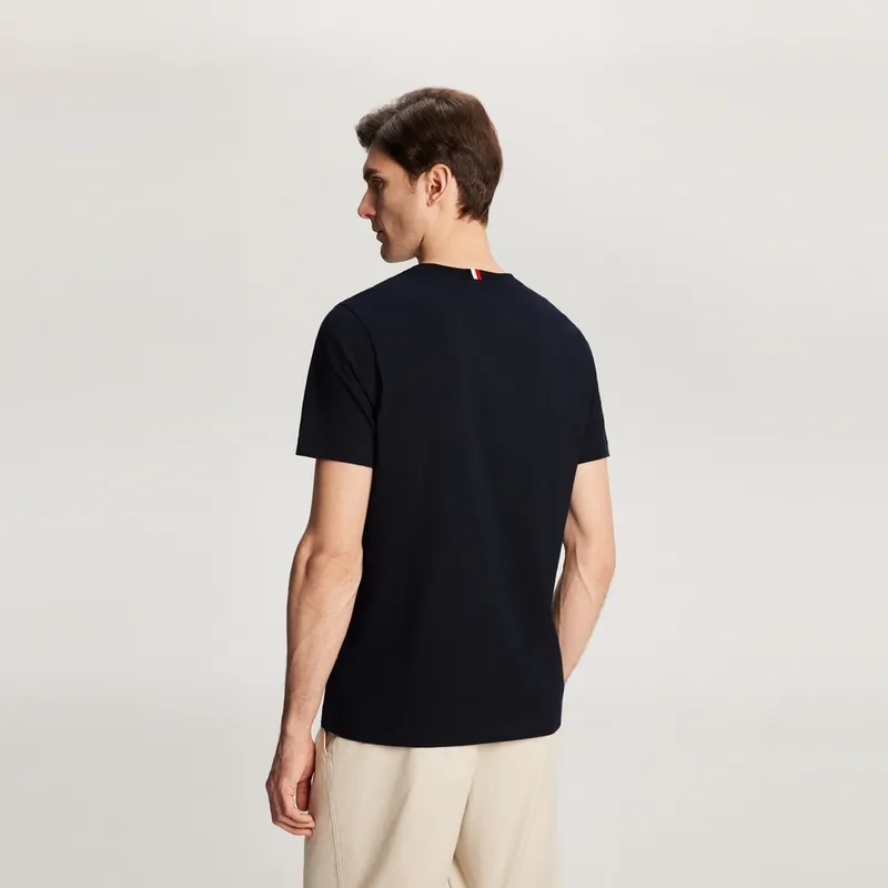 Tommy Hilfiger Th Monogram embroidered T shirt-8