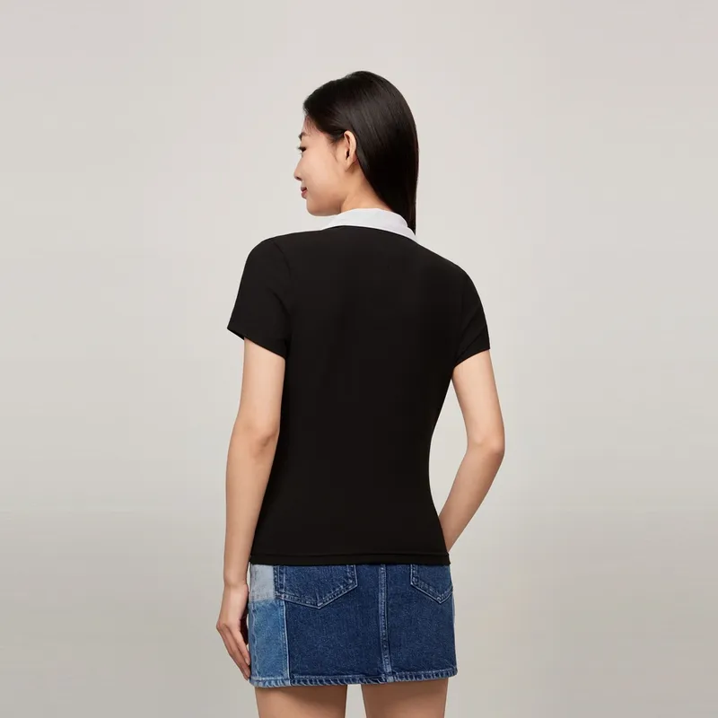 Tommy Hilfiger Polo Shirt Women's-13