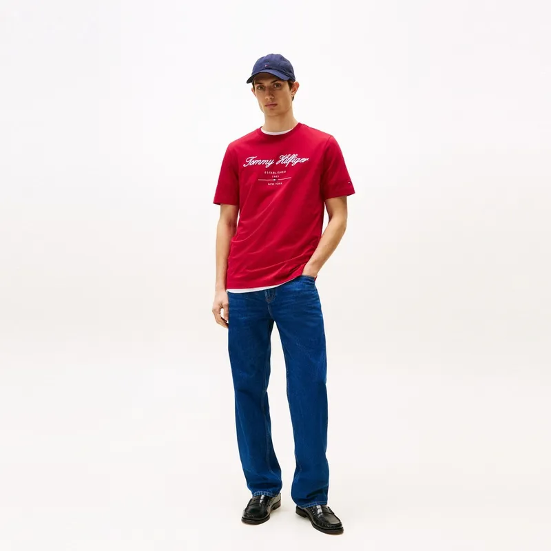 Tommy Hilfiger Logo T shirt-4