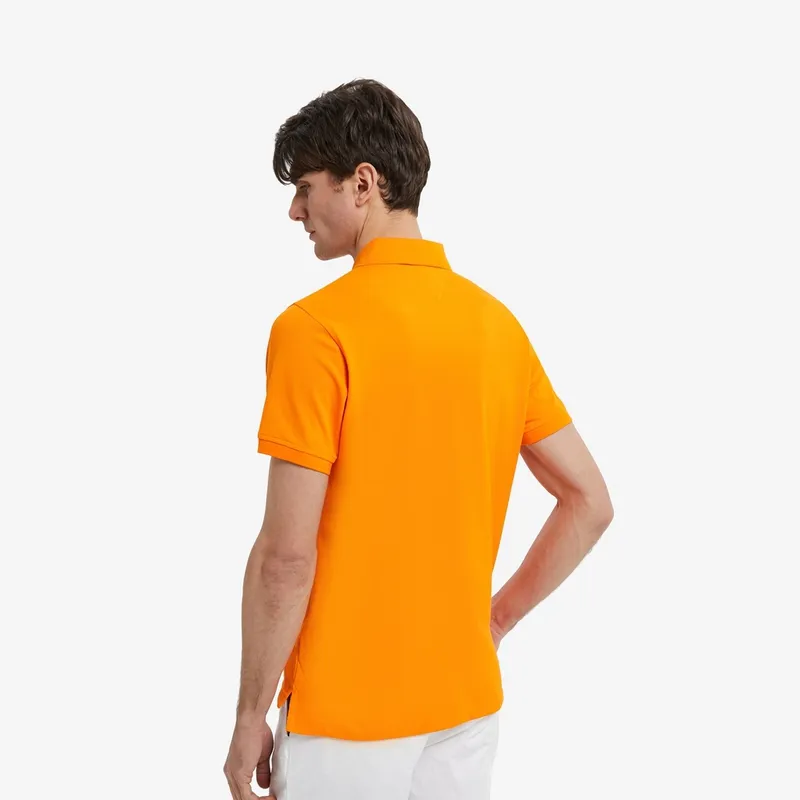 Tommy Hilfiger 1985 Series Polo Shirt Men's Sun Orange-3