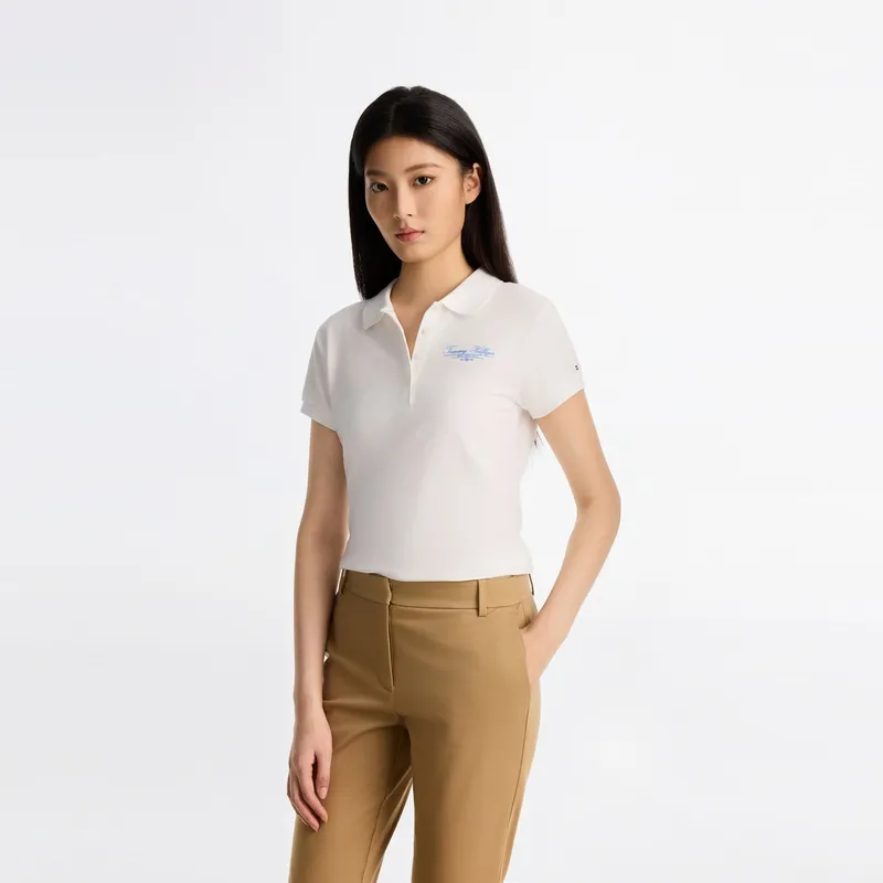 Tommy Hilfiger Polo Shirt Women's-13