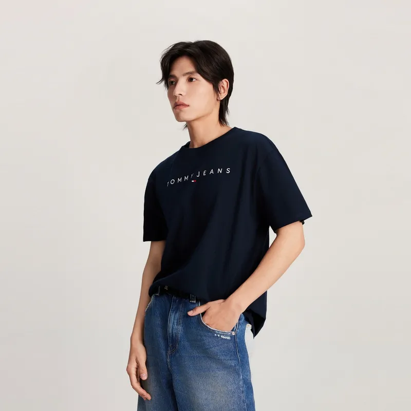 Tommy Hilfiger Linear-logo T-shirt-4