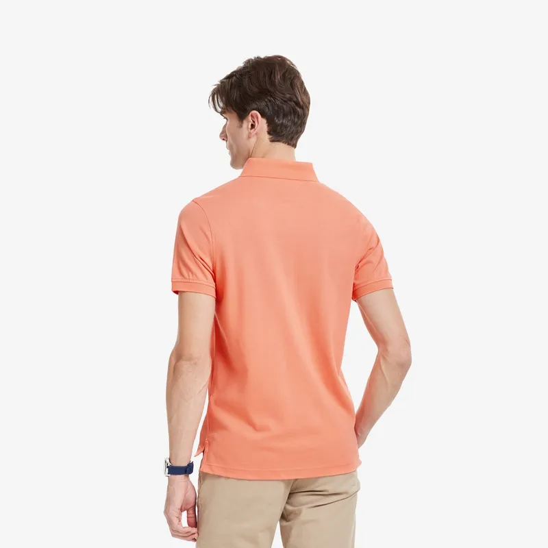 Tommy Hilfiger Logo embroidered Cotton Polo Shirt-32