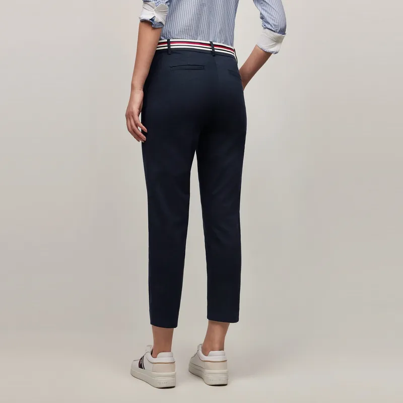 Tommy Hilfiger Casual Pants Women's Navy Blue-3