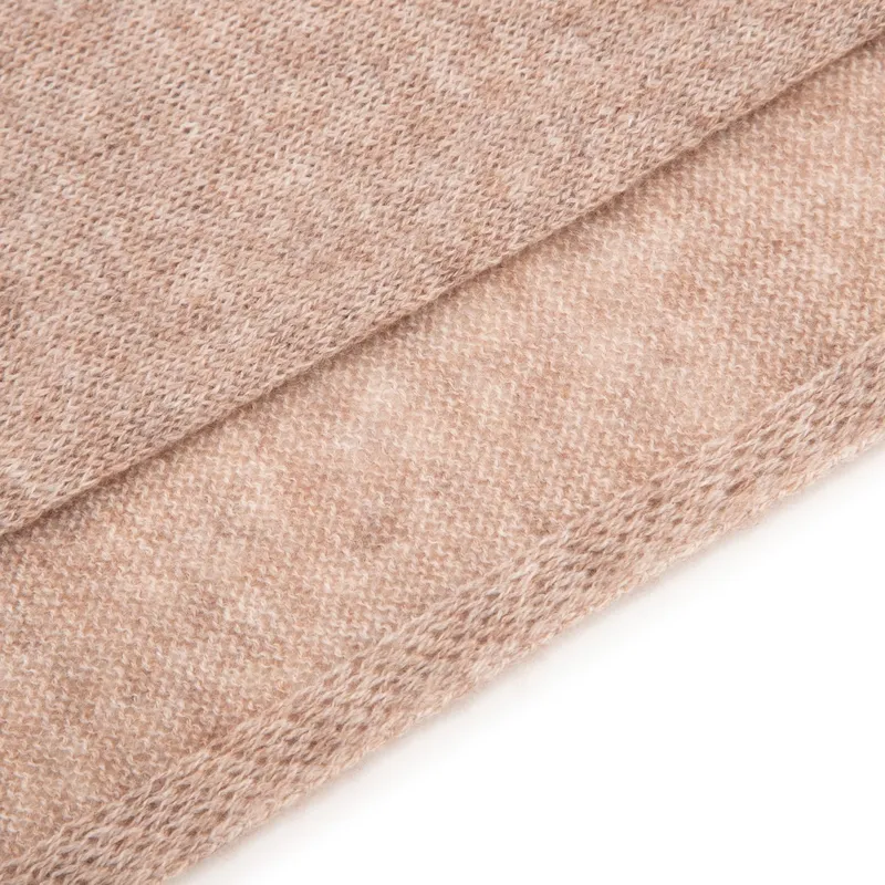 Tommy Hilfiger Sheep Wool Knit Scarves Women's Light Khaki-4