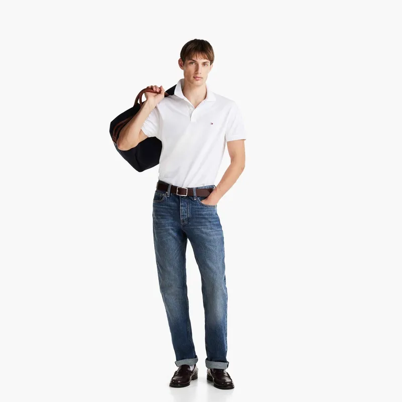 Tommy Hilfiger Logo Polo Shirt-14