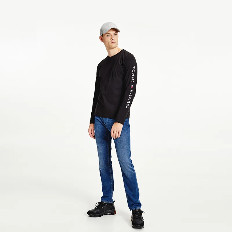 Tommy Hilfiger Logo embroidered T shirt-4