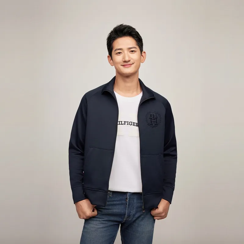 Tommy Hilfiger Sweatshirt Men's Navy Blue-2