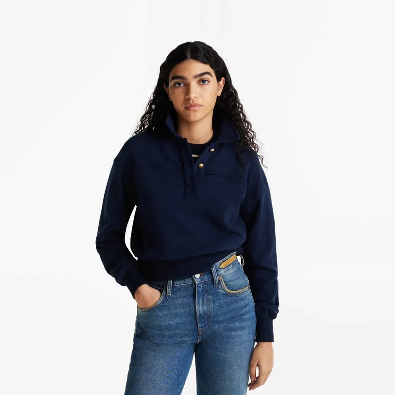 Tommy Hilfiger Sweatshirt Women's Navy Blue-2