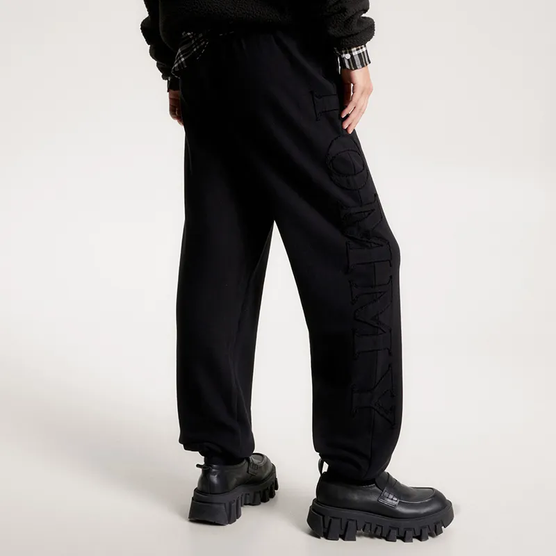 Tommy Hilfiger Knitted Sweatpants Women's Black BDS-3