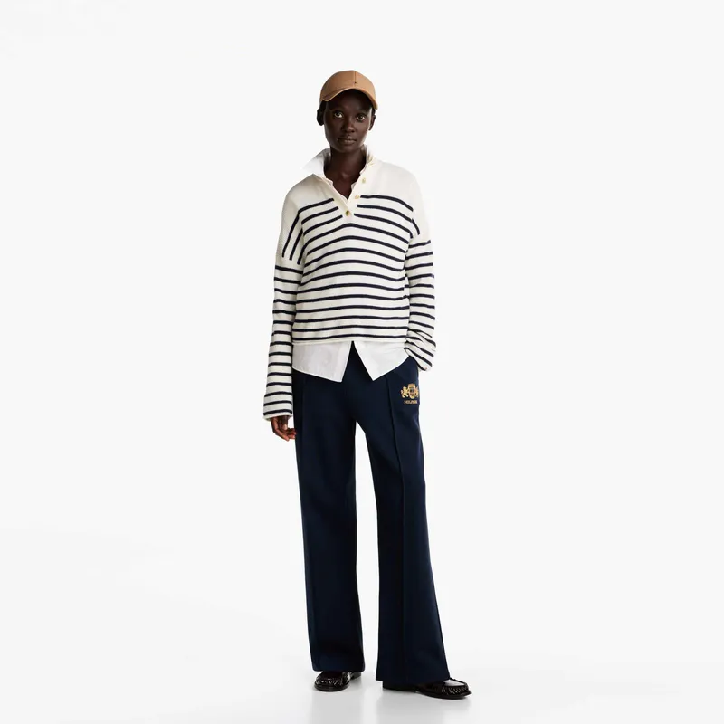 Tommy Hilfiger Casual Pants Women's Navy Blue-4