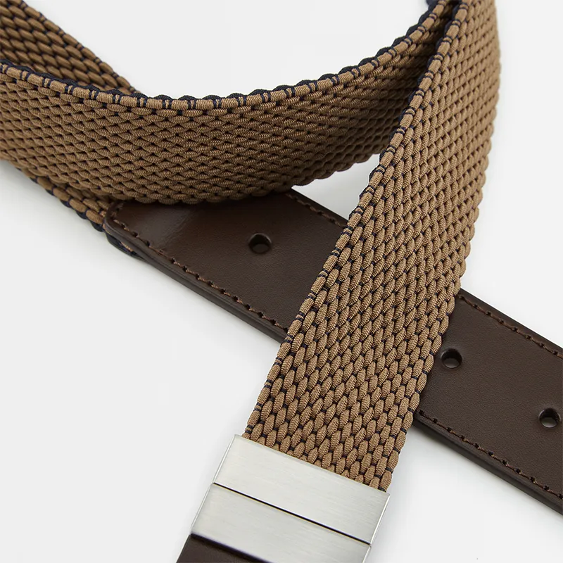 Tommy Hilfiger Split Cow Leather Belts Men's 3.5cm-3