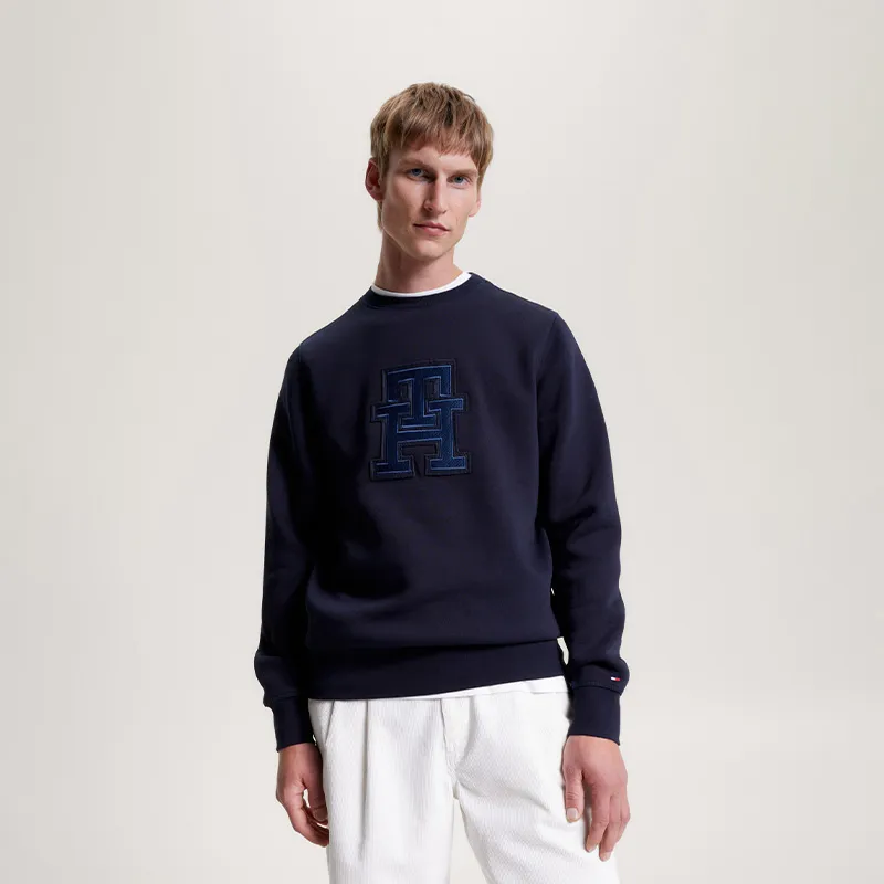 Tommy Hilfiger Crew Neck Fleece Sweatshirt Men's-2