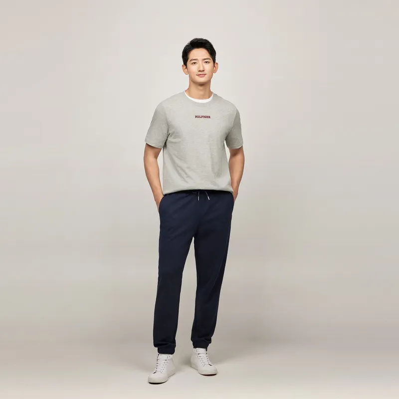 Tommy Hilfiger Casual Pants Men's Navy Blue-4