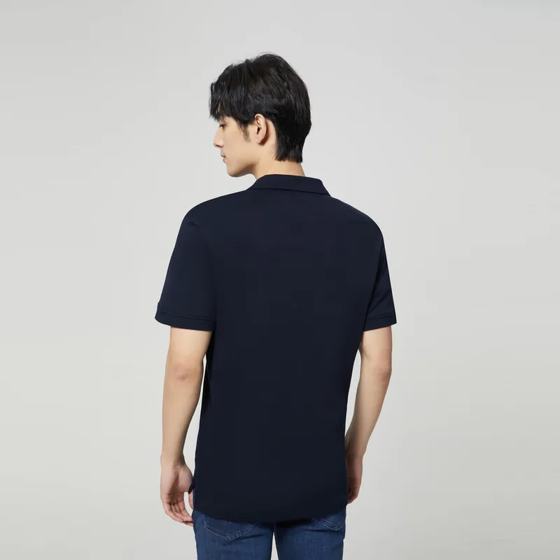 Tommy Hilfiger Polo Shirt Men's Dark Blue-3