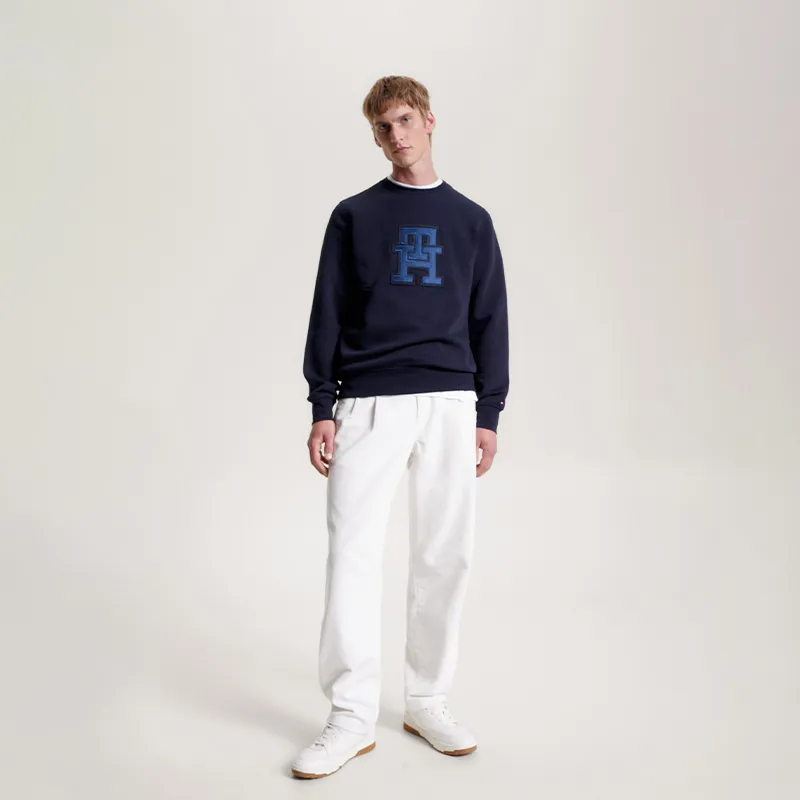 Tommy Hilfiger Crew Neck Fleece Sweatshirt Men's-4