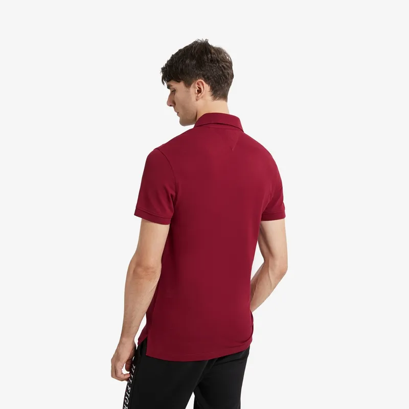 Tommy Hilfiger Logo embroidered Cotton Polo Shirt-27