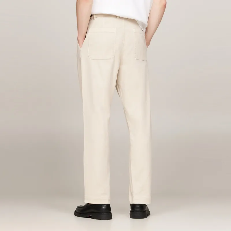 Tommy Hilfiger Casual Pants Men's Ecru-4