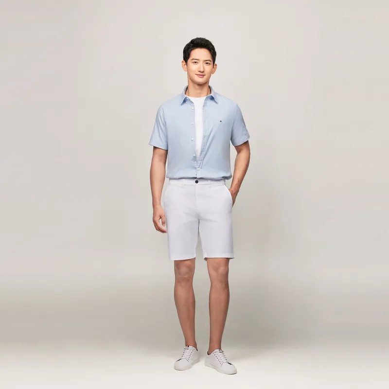 Tommy Hilfiger Casual Shorts Men's White-5