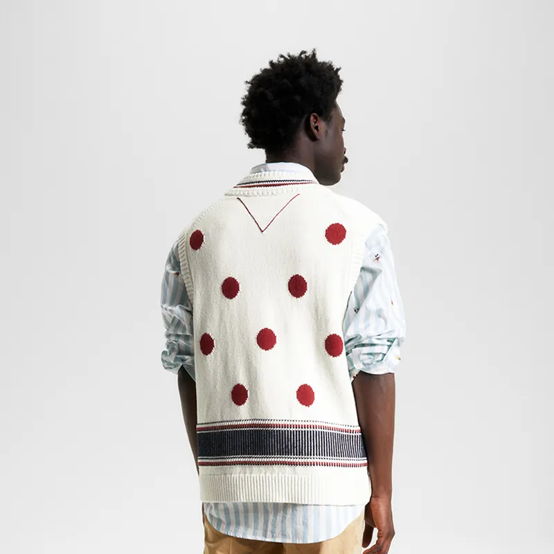 Disney X Tommy Hilfiger Tommy Hilfiger X DISNEY Co branded Series Sweaters Unisex White Print-4