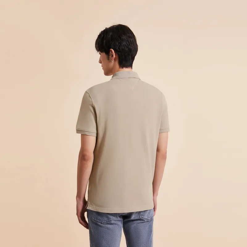 Tommy Hilfiger Polo Shirt Men's Khaki-3