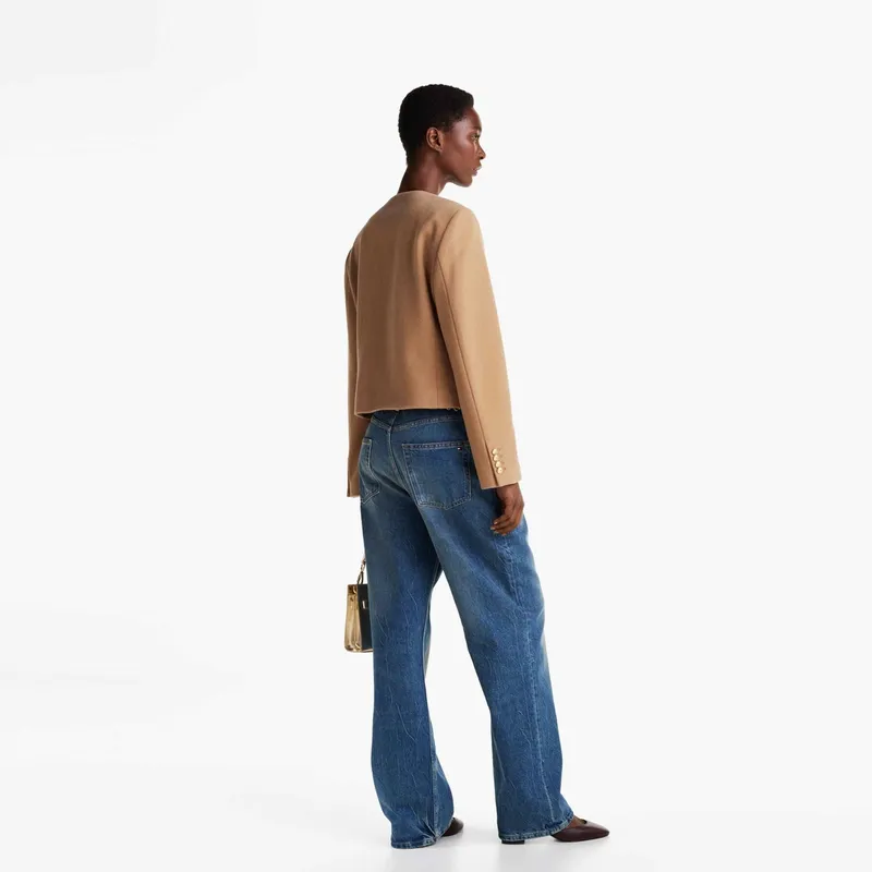 Tommy Hilfiger Cropped Wool Jacket-3