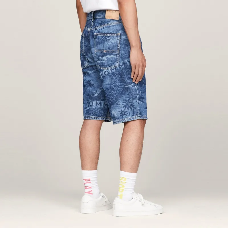Tommy Hilfiger Denim Shorts Men's Denim Blue-4