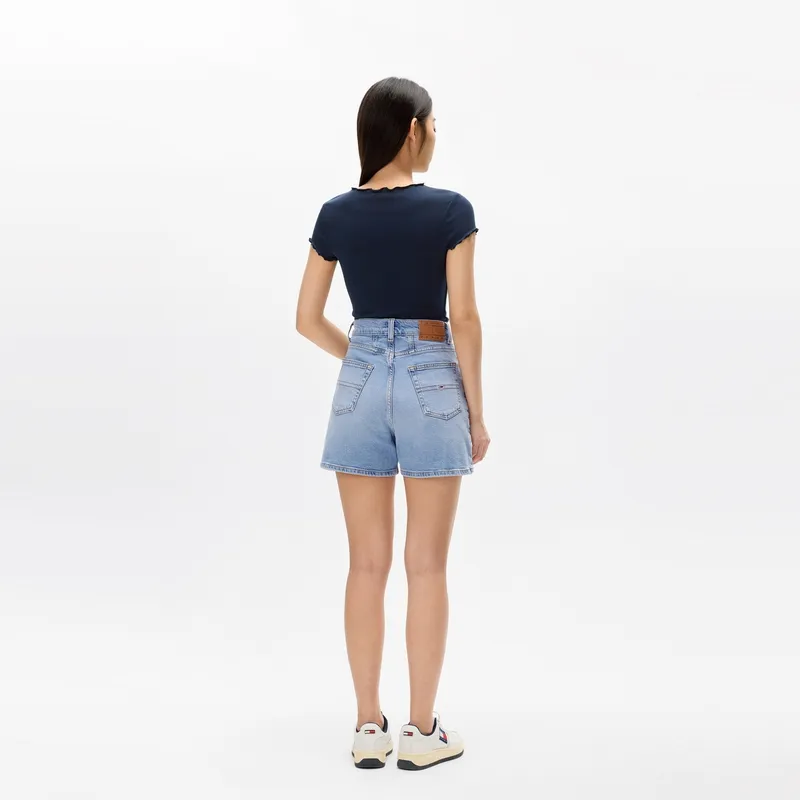Tommy Hilfiger Denim Shorts Women's Denim Blue-3