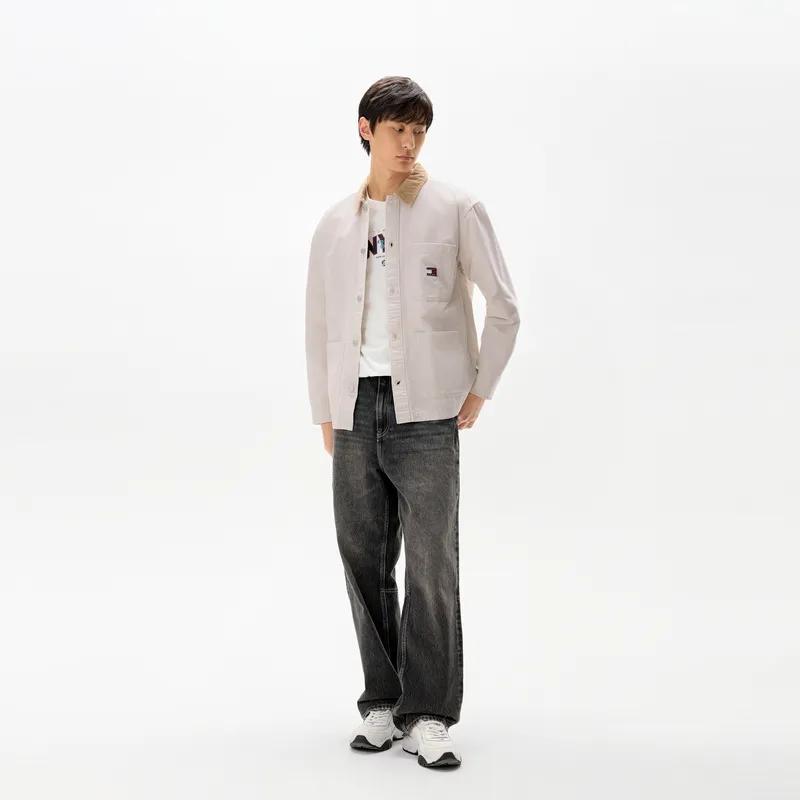 Tommy Hilfiger Shirt Unisex Gray-4