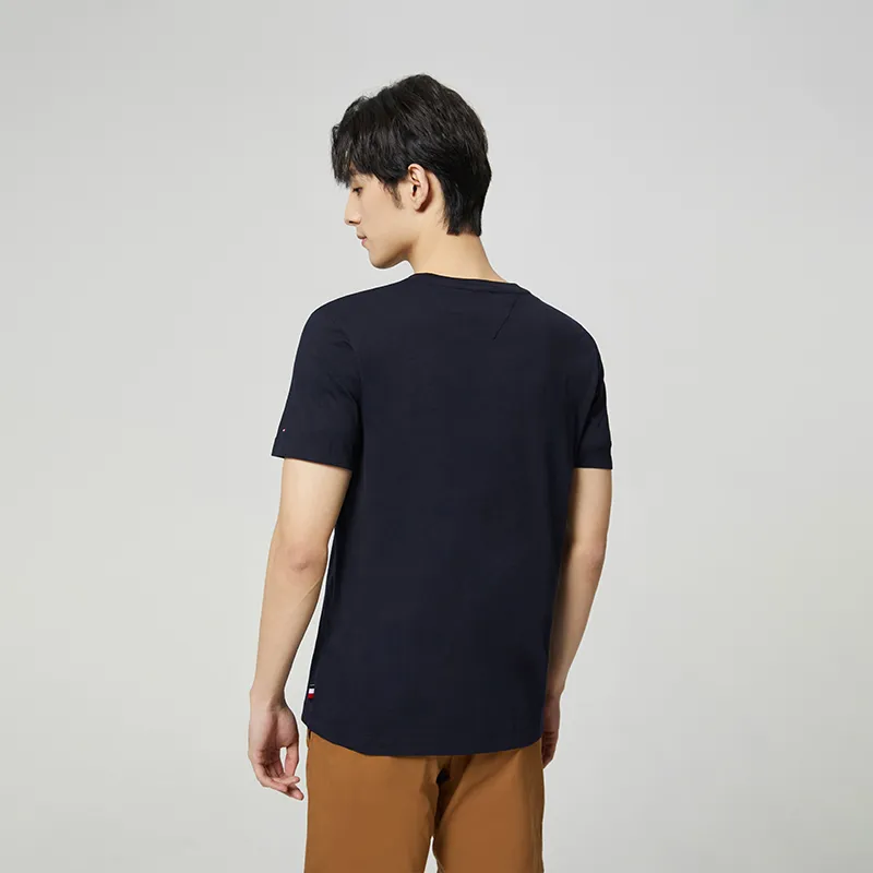 Tommy Hilfiger SS23 T Shirt Unisex Navy Blue-3