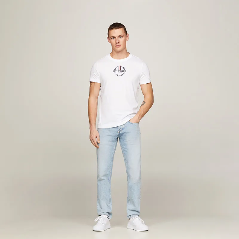 Tommy Hilfiger Archive Crest logo T shirt-13