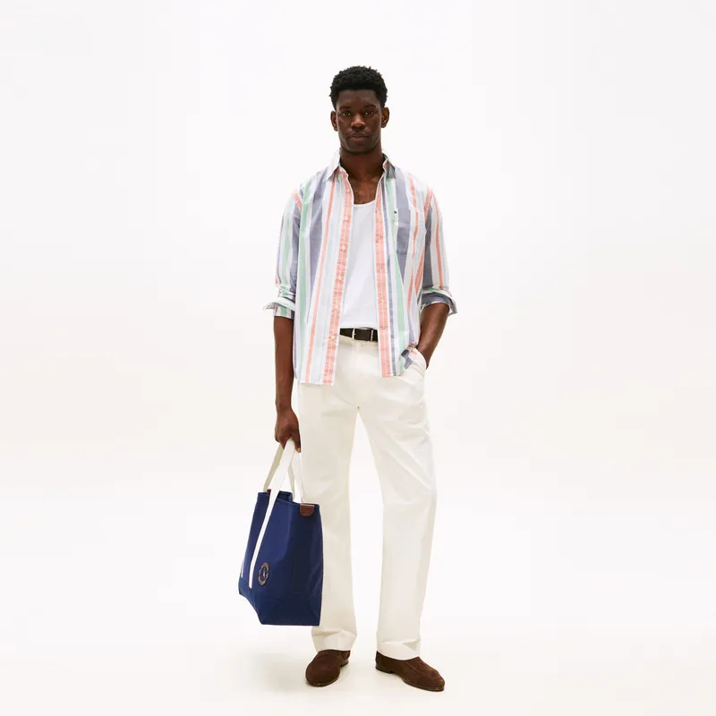 Tommy Hilfiger Shirts Men Multicolor Stripes 0DM-3