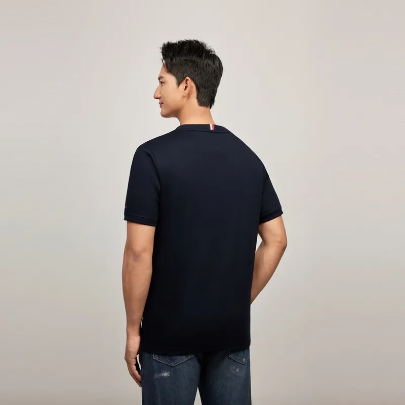 Tommy Hilfiger T Shirt Men's Navy Blue-3