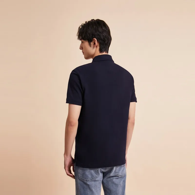 Tommy Hilfiger Polo Shirt Men's Navy Blue-2