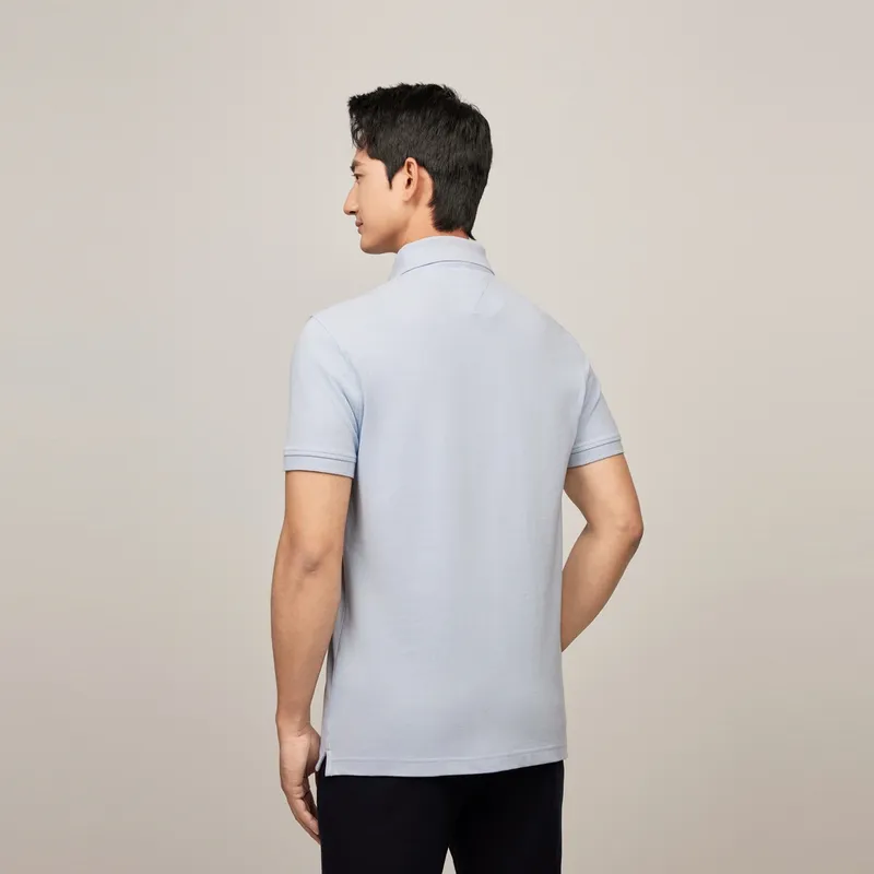 Tommy Hilfiger Logo patch Polo Shirt-8