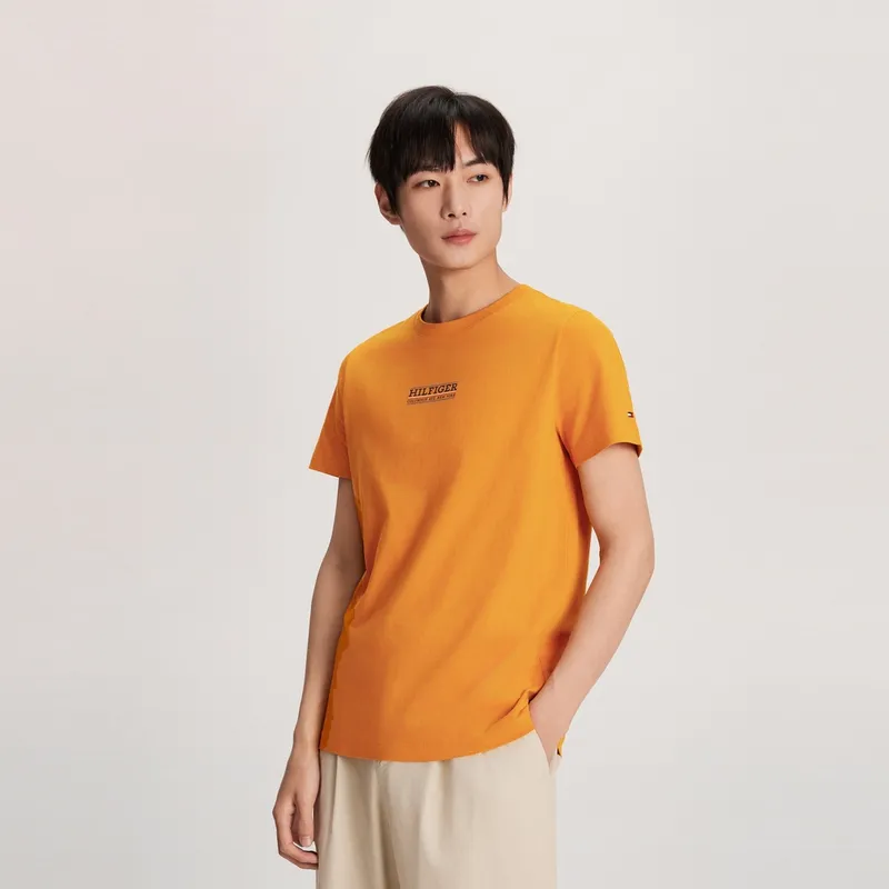 Tommy Hilfiger Logo print T shirt-6