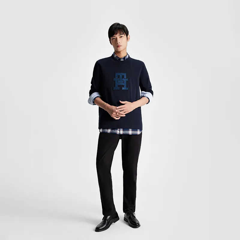 Tommy Hilfiger Long Sleeved T Shirts Men's-4