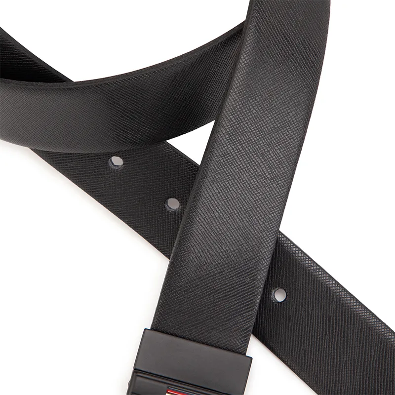 Tommy Hilfiger Cow Leather Belts Men's Width 3.5cm-4