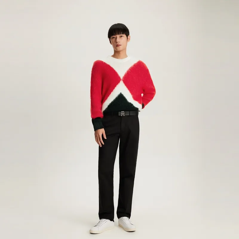 Tommy Hilfiger Knitted Fabric Sweater Unisex-4