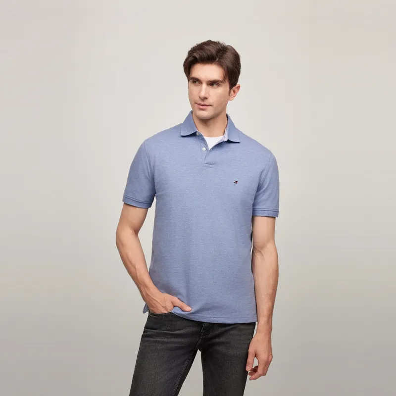 Tommy Hilfiger Logo patch Polo Shirt-2