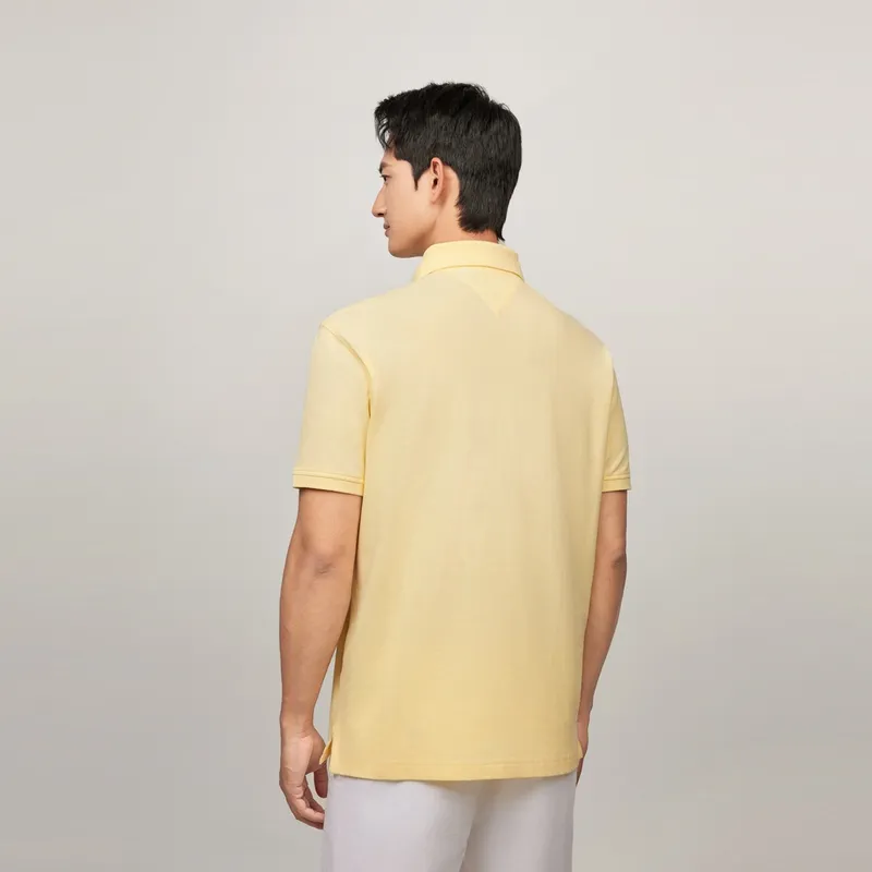 Tommy Hilfiger Logo patch Polo Shirt-23