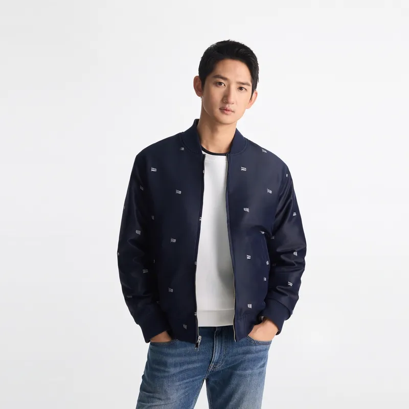 Tommy Hilfiger Jacket Men's Army Green/Navy Blue-6