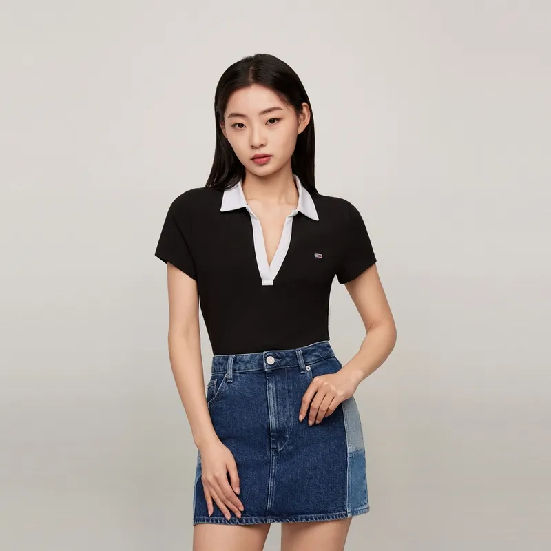 Tommy Hilfiger Polo Shirt Women's-12