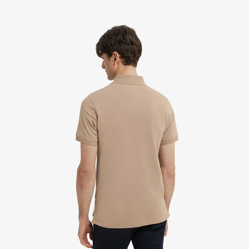 Tommy Hilfiger Logo embroidered Cotton Polo Shirt-17