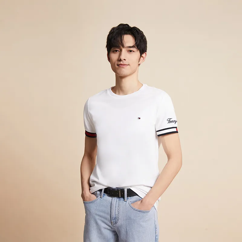 Tommy Hilfiger SS23 T Shirt Men's White-2