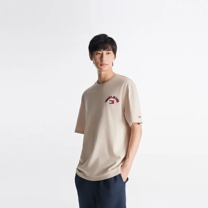 Tommy Hilfiger T Shirt Men's Flesh Pink-2