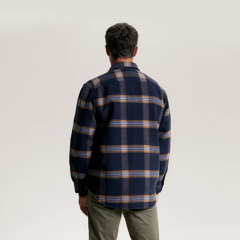 Tommy Hilfiger Brushed effect Check pattern Overshirt-2