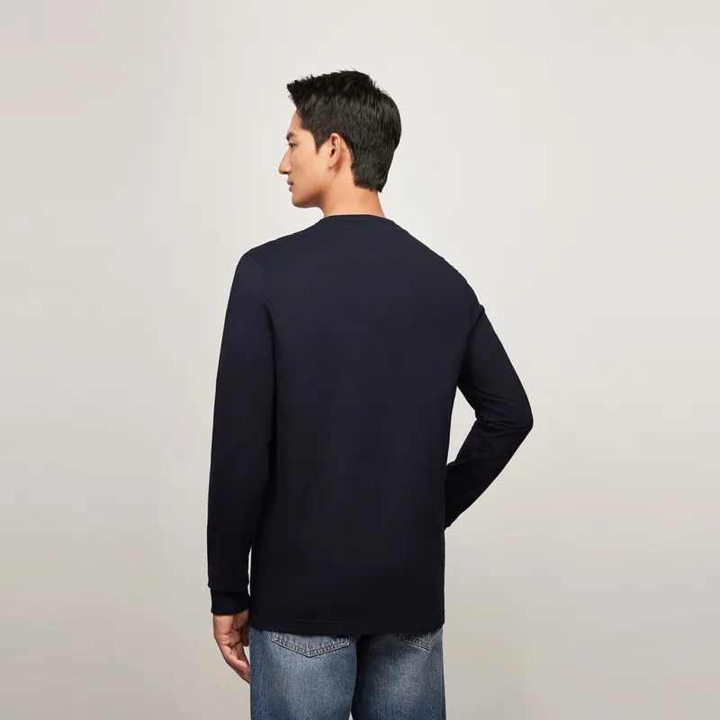 Tommy Hilfiger T Shirt Men's Navy Blue-3